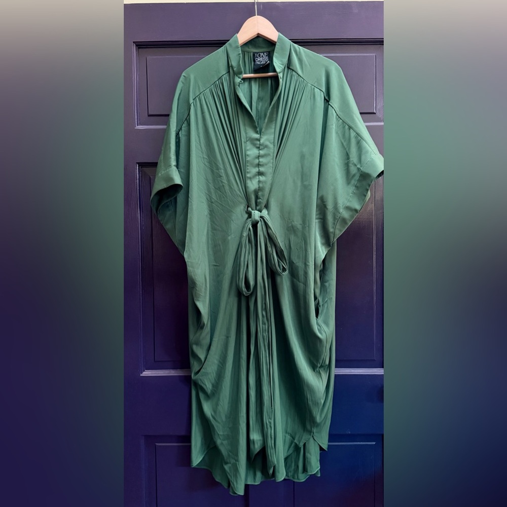 Every by X Original Midi Multi-wear Dress in Emerald - Picture 1 of 6